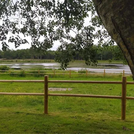 펜션 Evasion Champetre : Maison Avec Piscine, Tennis, Et Etang Au Coeur De 50 Hectares De Foret - Fr-1-410-307